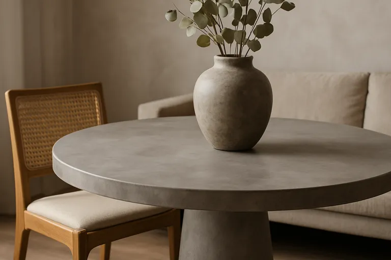 Wat maakt een beton ciré tafel zo speciaal?
